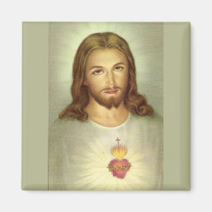 Aimant Coeur sacré de Jésus