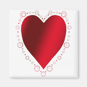 Aimant Coeur solide