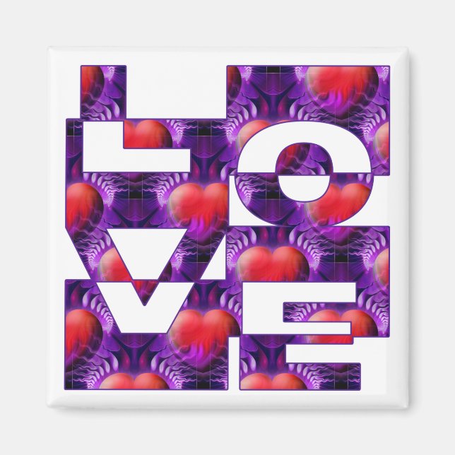 AIMANT COEURS D'AMOUR (Devant)