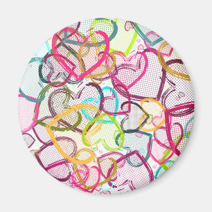 Aimant Coeurs de sucrerie