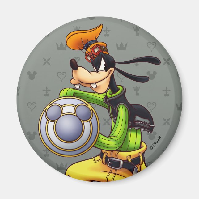 Aimant Coeurs royaux | Royal Knight Capitaine Goofy (Devant)