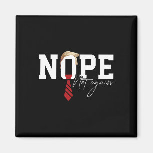 Aimant Coiffer Trump Chemise Politique Humour Non Pas Ag