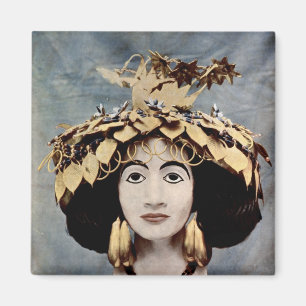 Aimant Coiffure sumérienne portée par la reine Shub-ad