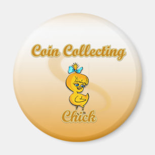 Aimant Coin Collecting Chick