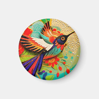 Aimant Colibri affairé