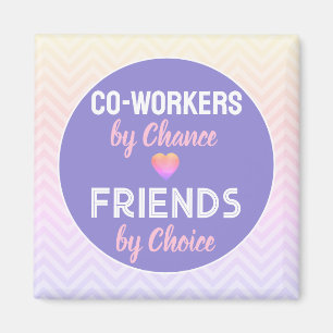 Aimant COLLABORATEURS ! Cadeau spécial d'amitié