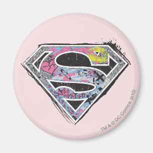 Aimant Collage du logo Supergirl