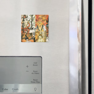 Aimant Collage Halloween vintage