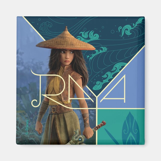 Aimant Collage segmenté Raya (Devant)