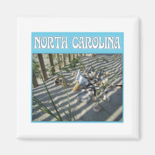 Aimant Collection de coquillage de plage d'Emerald Isle