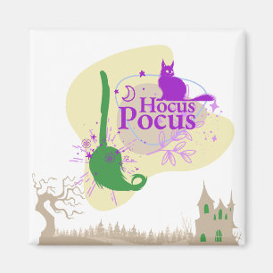 Aimant Collection de timbres Halloween "Hocus Pocus"