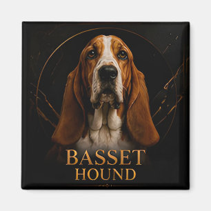 Aimant Collection Héritage Classique Basset Hound