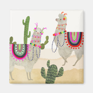 Aimant Collection Llamarama   Cute Llamas