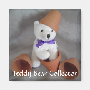 Aimant Collectionneur d'ours en peluche