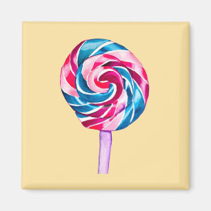 Aimant Collipop eau couleur bonbon art