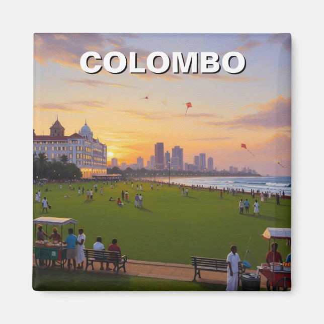 Aimant Colombo Sri Lanka (Devant)