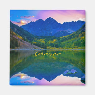 Aimant Colorado Rocky Mountains and Lake