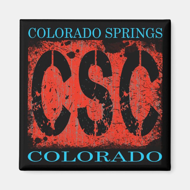 AIMANT COLORADO SPRINGS COLORADO (Devant)