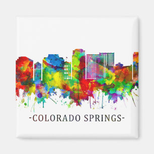 Aimant Colorado Springs Colorado Skyline