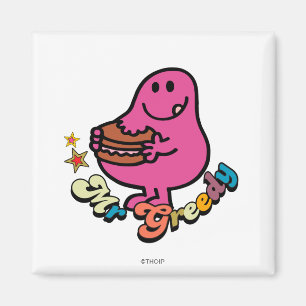 Aimant Colorful M. Greedy Manger