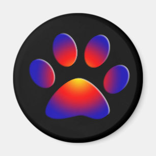 AIMANT COLORFUL PAW