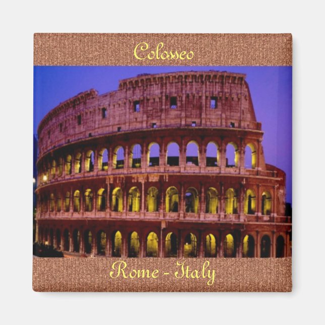 Aimant Colosseo, Rome (Devant)