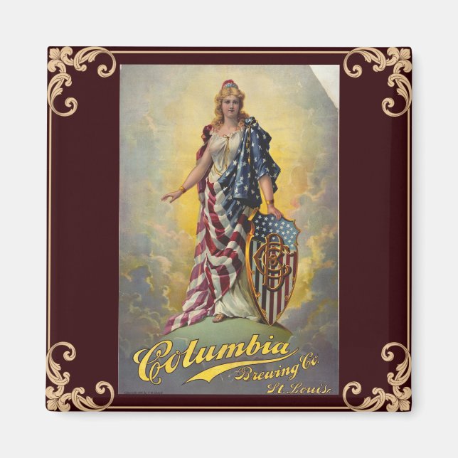 Aimant Columbia Brewing (Devant)