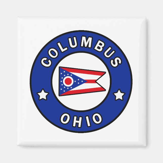 Aimant Columbus Ohio (Devant)