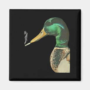 Aimant Colvert fumant une cigarette mème colvert drôle