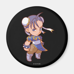 Aimant Combattant Chun-Li 2 de poche