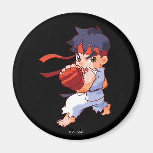 Aimant Combattant Ryu 2 de poche