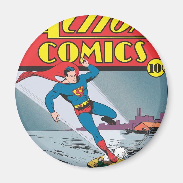 Aimant Comics d'action #25 (Devant)