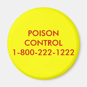 AIMANT COMMANDE POISON1-800-222-1222
