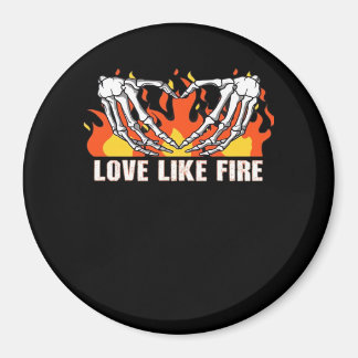 Aimant Comme Classique - Skeleton Hands Heart