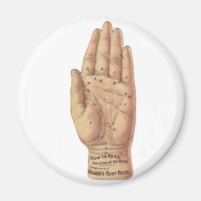 Aimant Comment lire les palmiers (Devant)