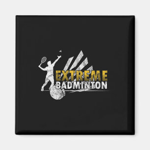 Aimant Compétition de jeu de badminton extrême