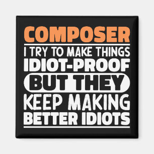 Aimant Compositeur J'essaie De Rendre Les Choses Prof De