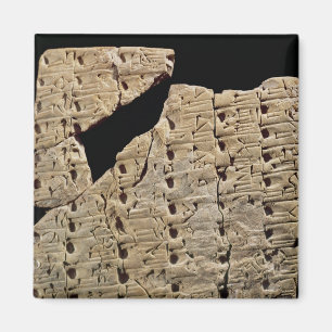 Aimant Comprimé avec le manuscrit cunéiforme, d'Uruk