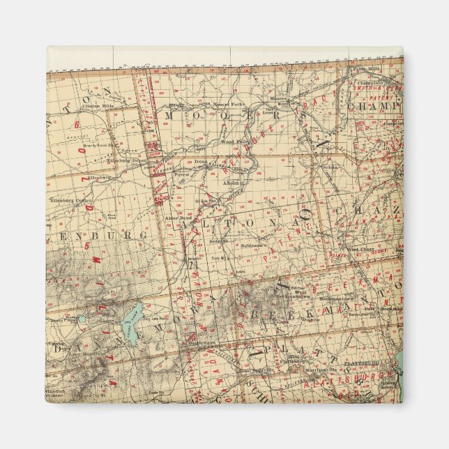 Aimant Comté de Clinton (Devant)