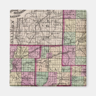 Aimant Comté de Putnam et comté de Vigo