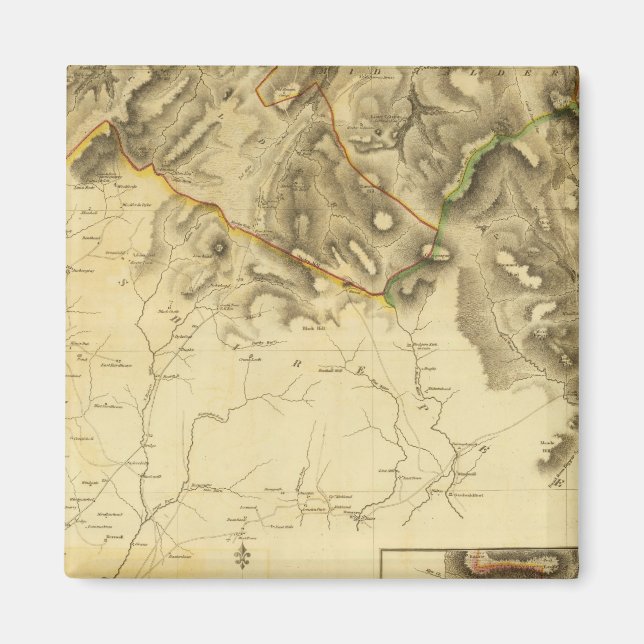 Aimant Comté d'Édimbourg Sud (Devant)