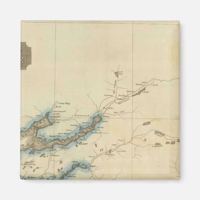 Aimant Comté d'Inverness Nord (Devant)