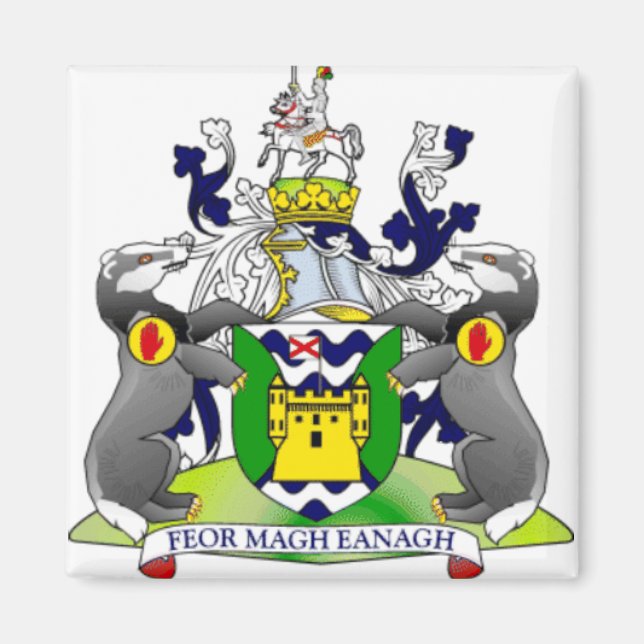 Aimant COMTÉ Fermanagh Irlande (Devant)