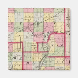 Aimant Comtés de Bureau, Putnam, Stark, Marshall