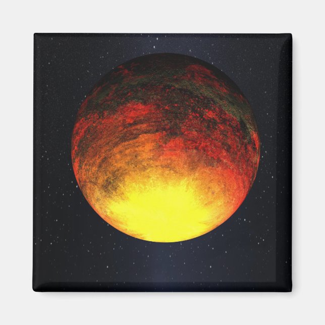 Aimant Concept artistique de Kepler-10b (Devant)