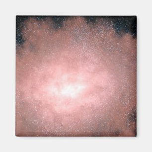 Aimant Concept de ce qu'une galaxie poussiéreuse et brill