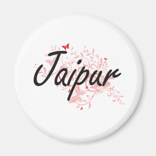 Aimant Conception artistique de ville de Jaipur Inde avec