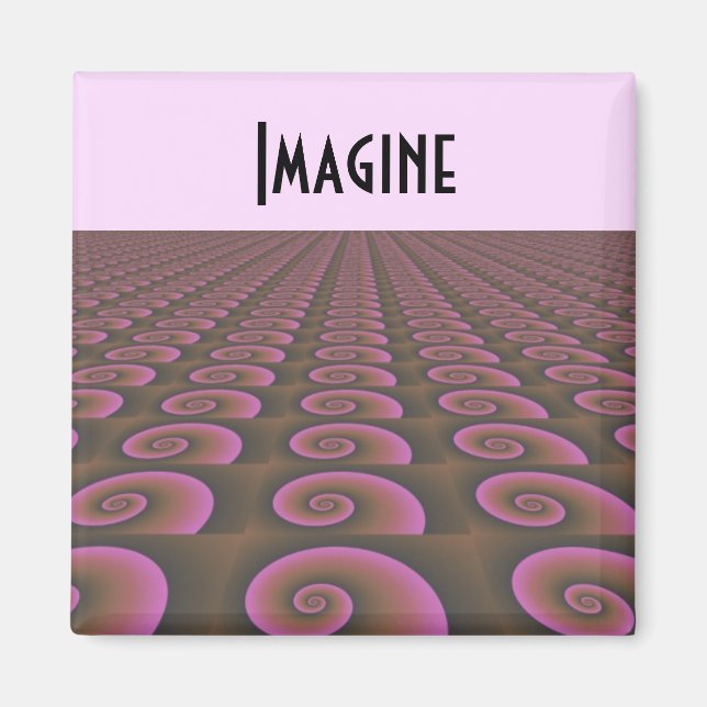 Aimant Conception créative et motivationnelle (Devant)