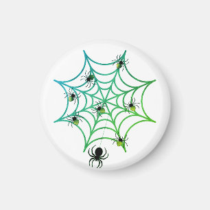 Aimant Conception d'aimant web de l'araignée