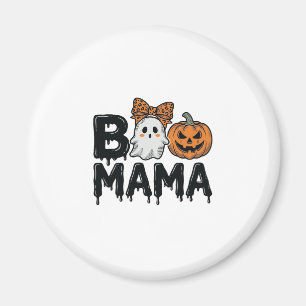 Aimant Conception de chemise de maman fantôme Halloween c